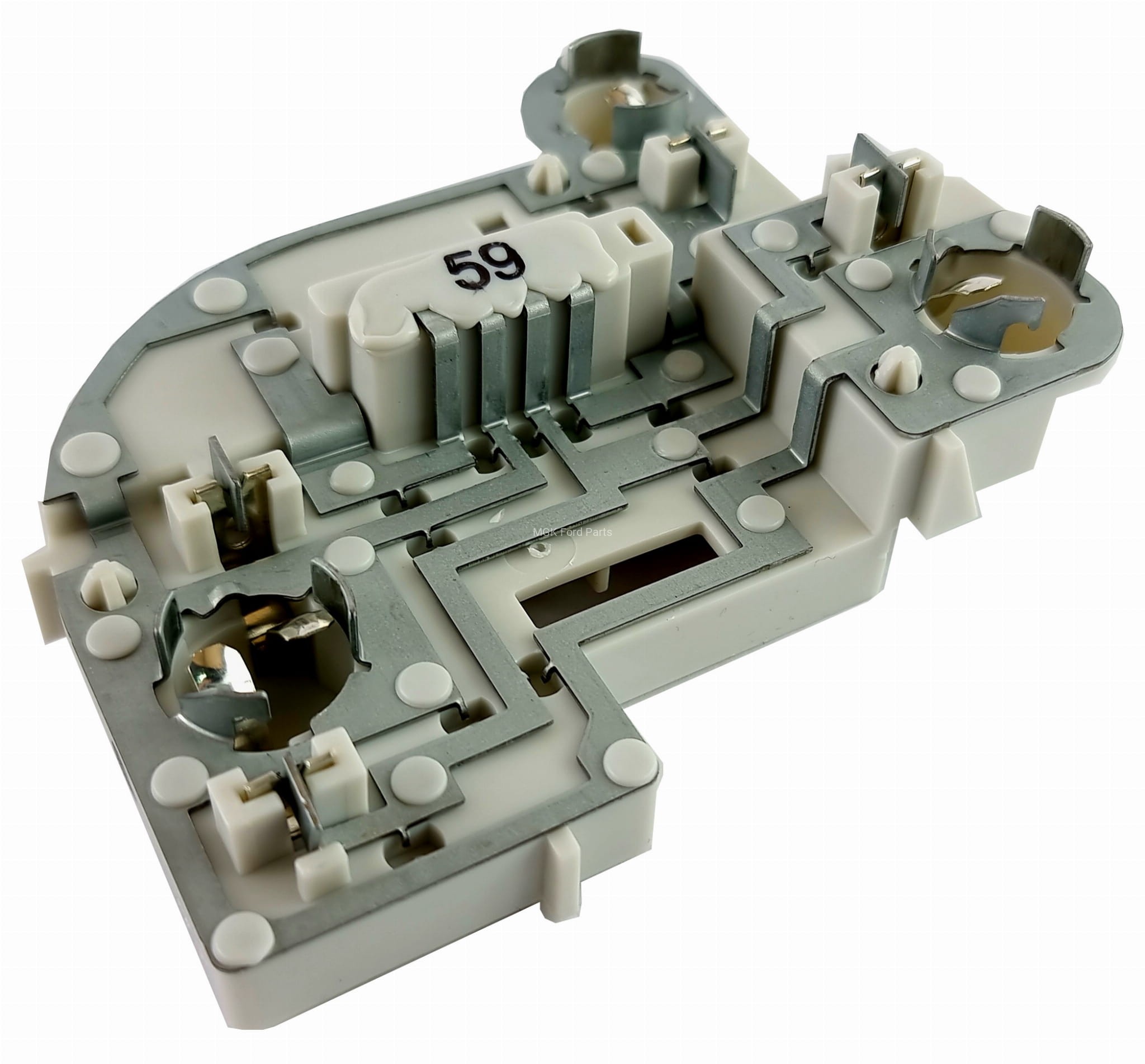 Regulador De Ventana Eléctrica Trasero Derecho Para Ford Mondeo MK4 (2007 En Adelante) – Sin Motor, Estructura Metálica